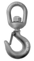 1 TON HOOKS-SAFETY SWIVEL GALV